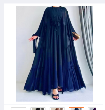 premium quality dubai cherry georgette fabric koti gown borka