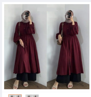 Western Borka Purple Color Ladies Long kurti Dubai Cherry