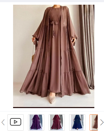 premium quality dubai cherry fabric koti gown borka